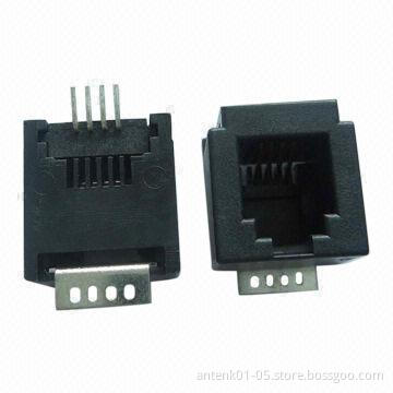 PCB Jacks, Top Entry, 120V AC Voltage Rating, 1.5A Current Rating